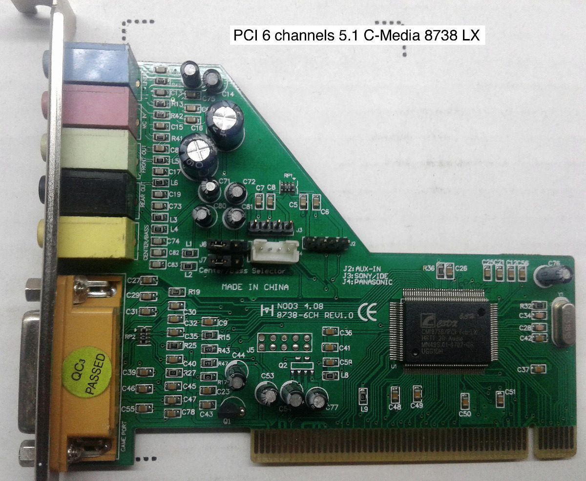 C-Media CMI8738-SX PCI Audio Windows 8 X64 Treiber C-Media CMI8738-SX PCI Audio Driver