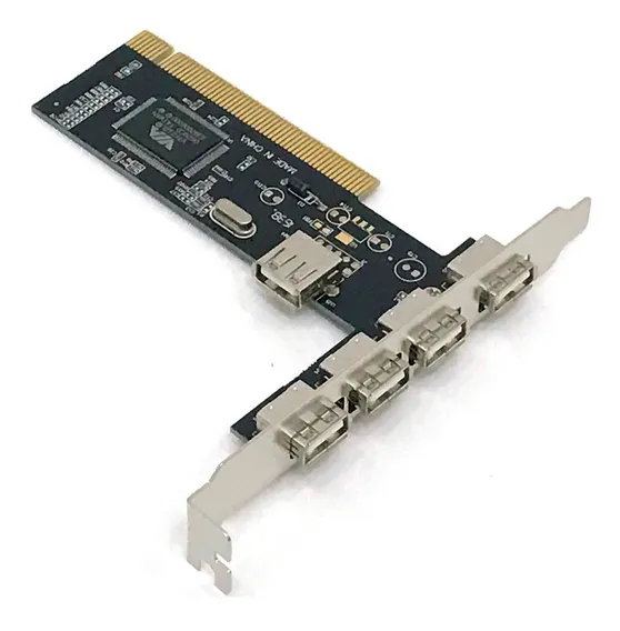 Placa Pci Via Com 5 Portas Usb 2.0 Dp-52m