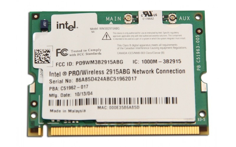 DRIVERS: INTEL R PRO WIRELESS 2915ABG INTEL R PRO WIRELESS 2915ABG DESCARGAR CONTROLADOR