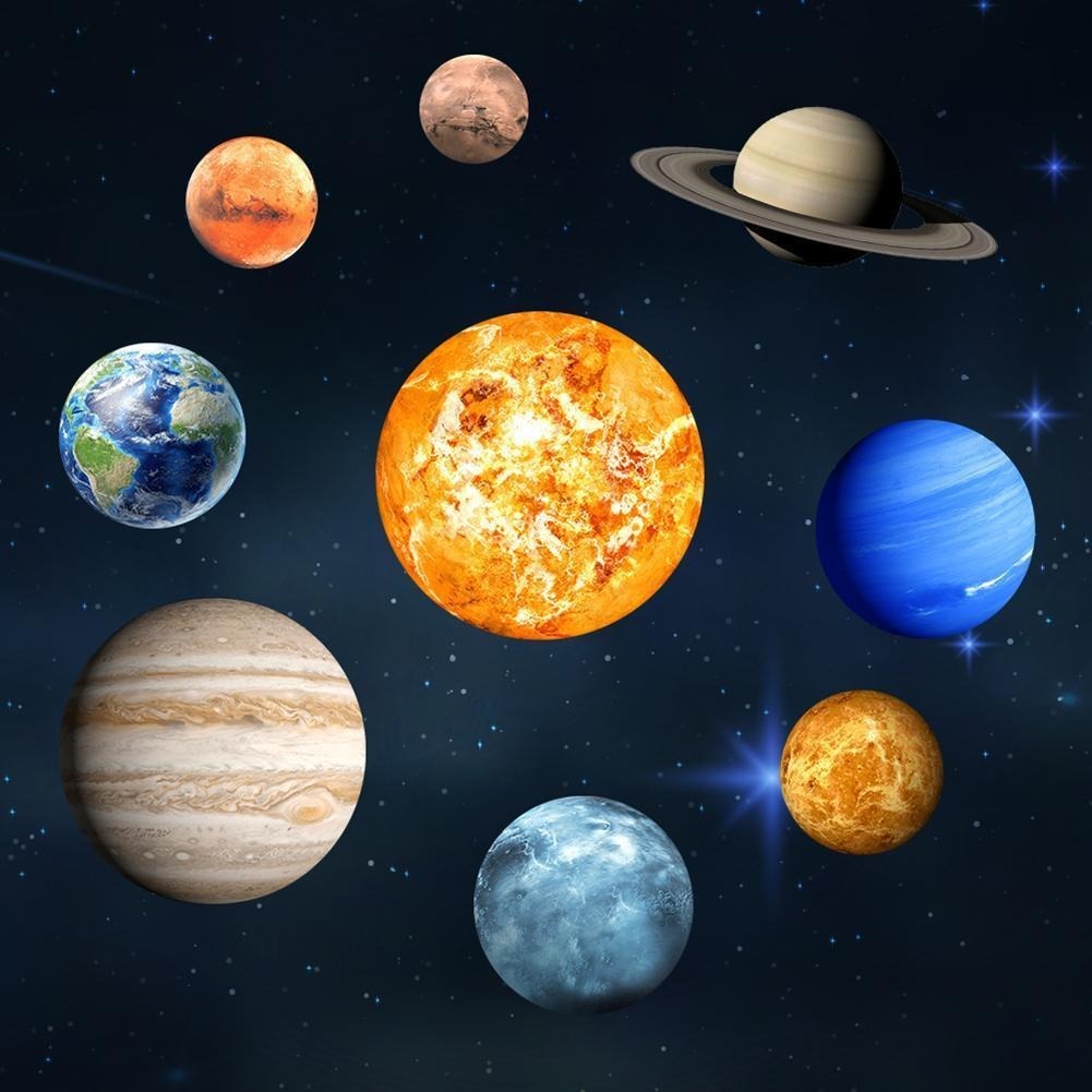 As Cores Dos Planetas Do Sistema Solar - MODISEDU