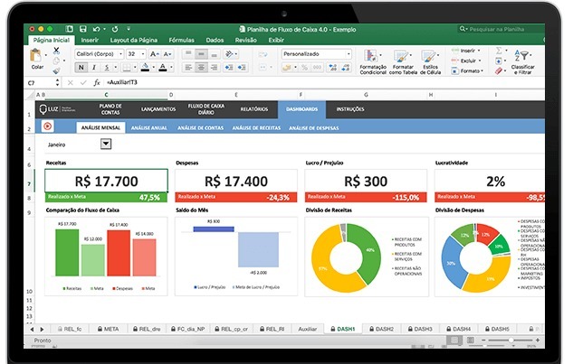 planilha de fluxo de caixa em excel 4 0 r 35 00 em mercado livre fluxo de caixa