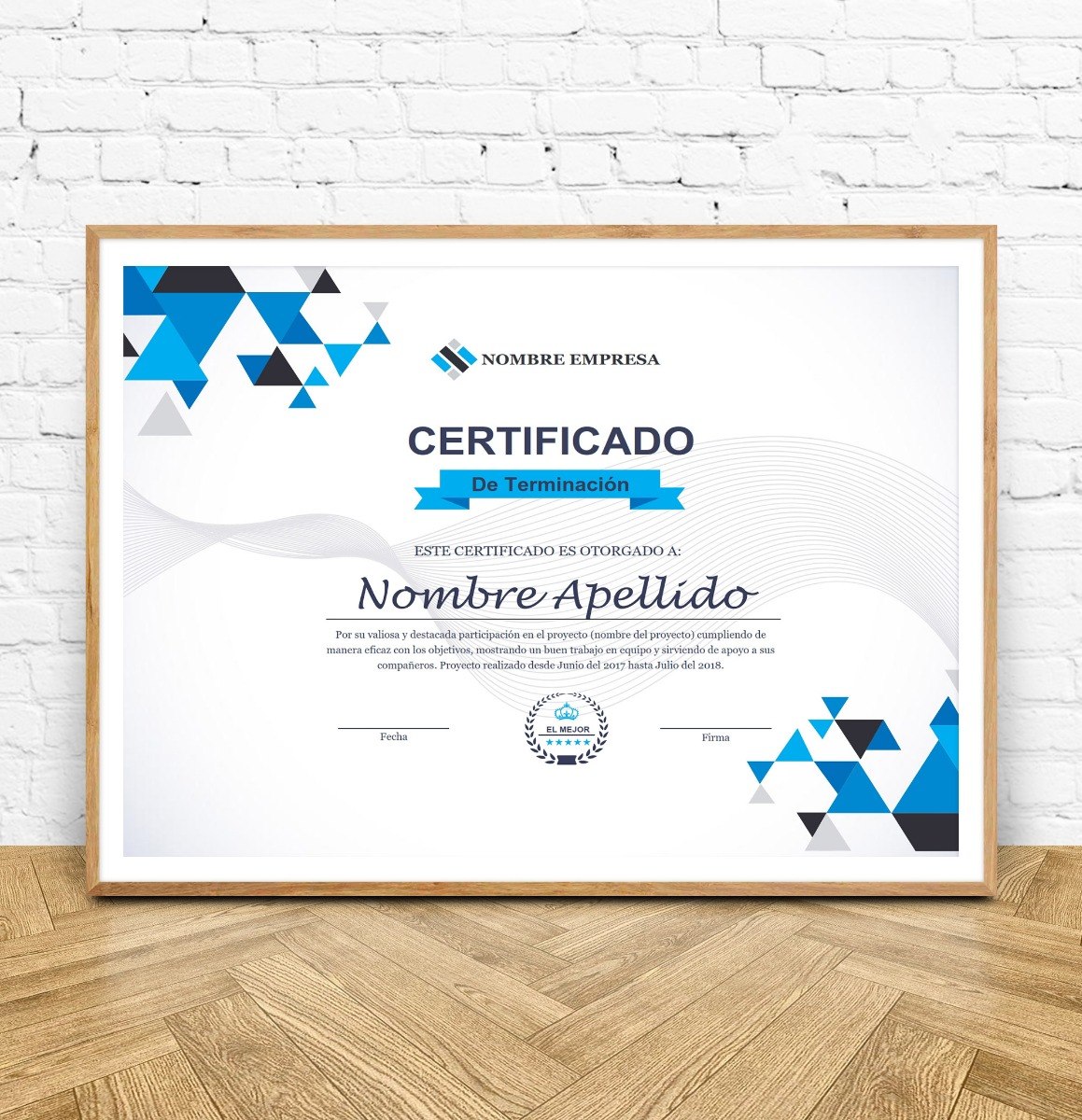 Modelo De Certificado De Trabajo En Word