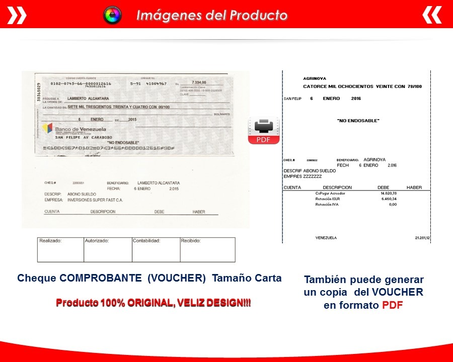 formato para llenar cheques