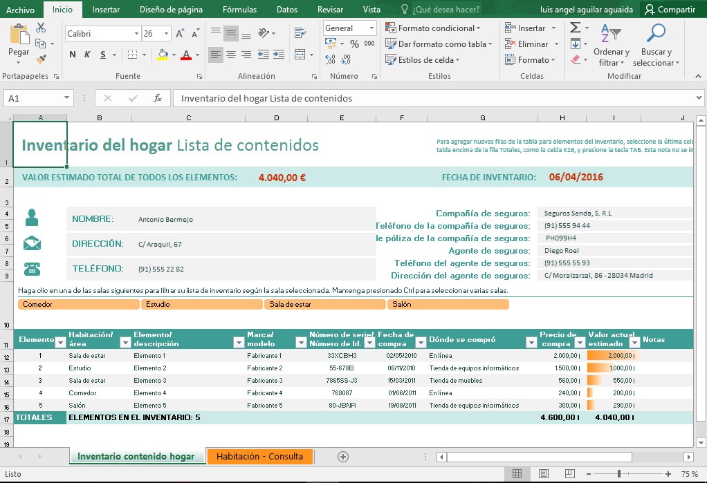 formatos inventarios en excel gratis