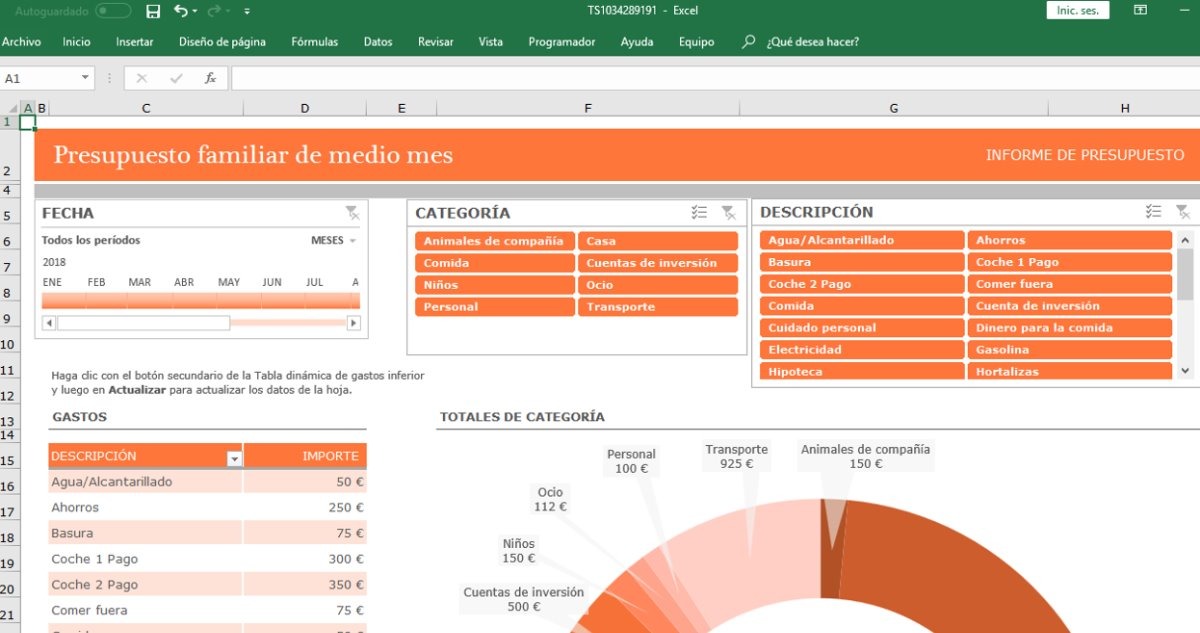 plantillla excel presupuesto familiar 69 00 en mercado libre presupuesto familiar excel