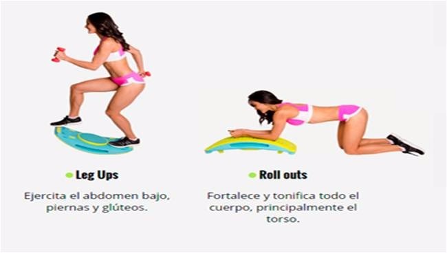 Plataforma Gravity Abs Original + Dvd Con Rutinas Plataforma Gravity Abs Original + Dvd Con Rutinas