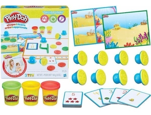 moldea y aprende play doh