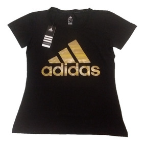 playera adidas negra mujer