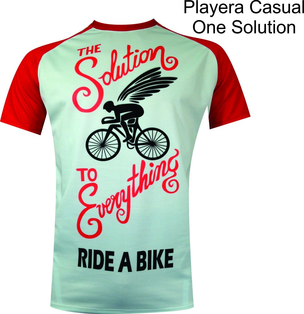 Playera Casual Ciclismo Dama Caballero Hombre Mujer - $ 499.00 en