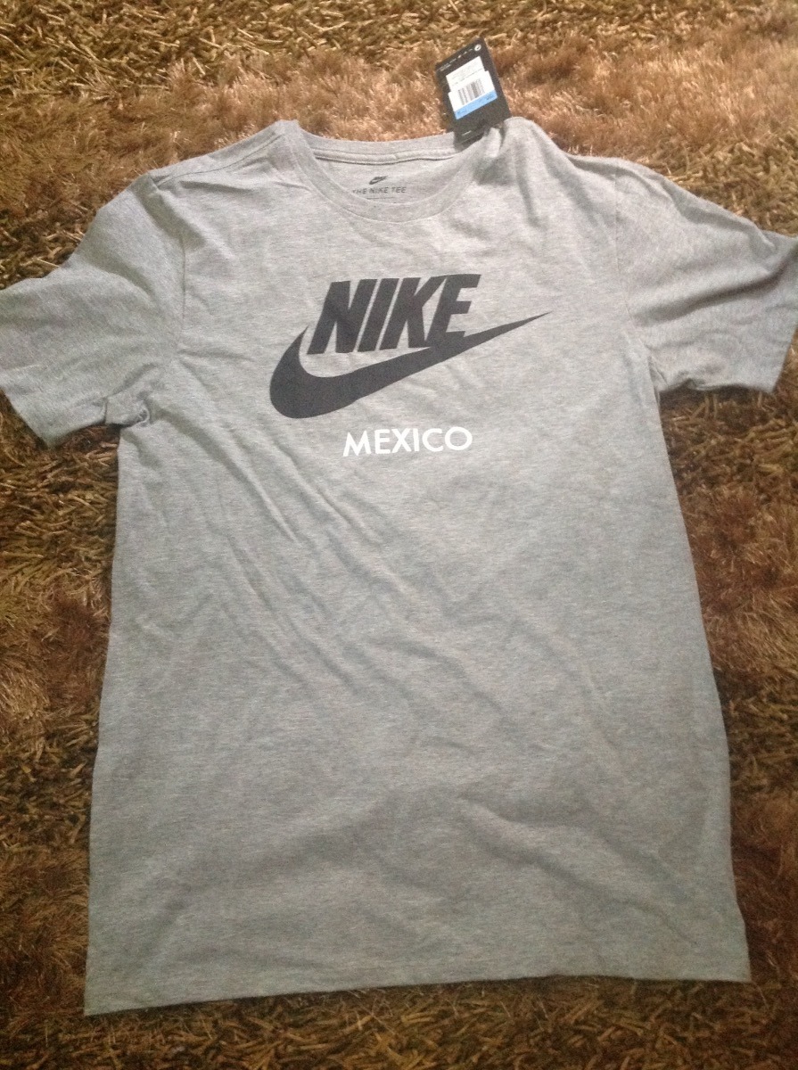 playera nike gris