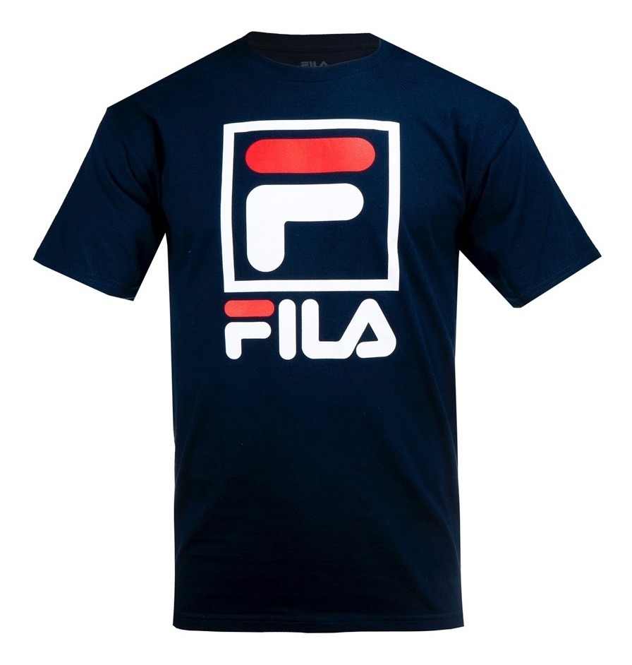 Playera Fila Stacked Hombre Lm163xf4_412 Playera Fila Stacked Hombre Lm163xf4_412