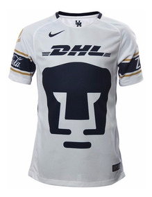 playera pumas blanca