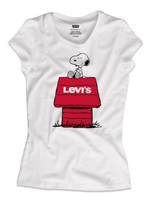 levis snoopy mujer