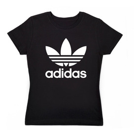 playera adidas negra mujer