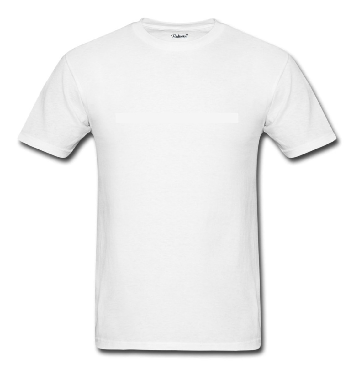 Playera Para Caballero Blanca Lisa Marca Palmers