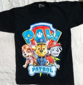 playeras de cumpleaños paw patrol