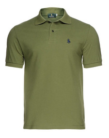 polo color verde militar