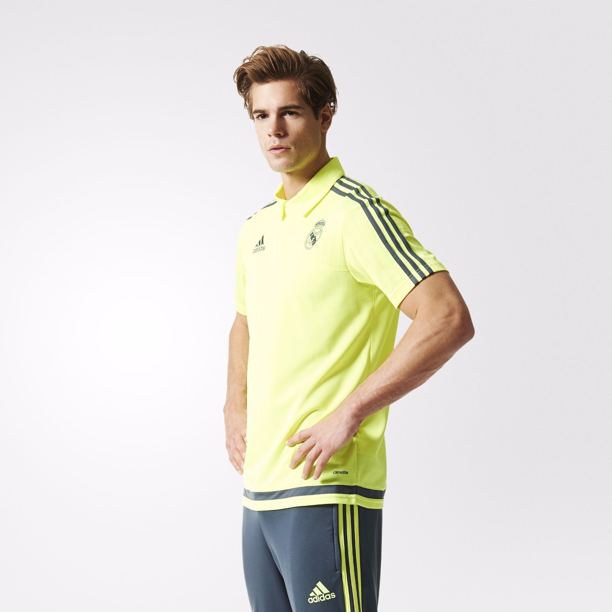 Playera Polo Real Madrid Climate Hombre adidas S88941 - $ 399.00 en Mercado Libre