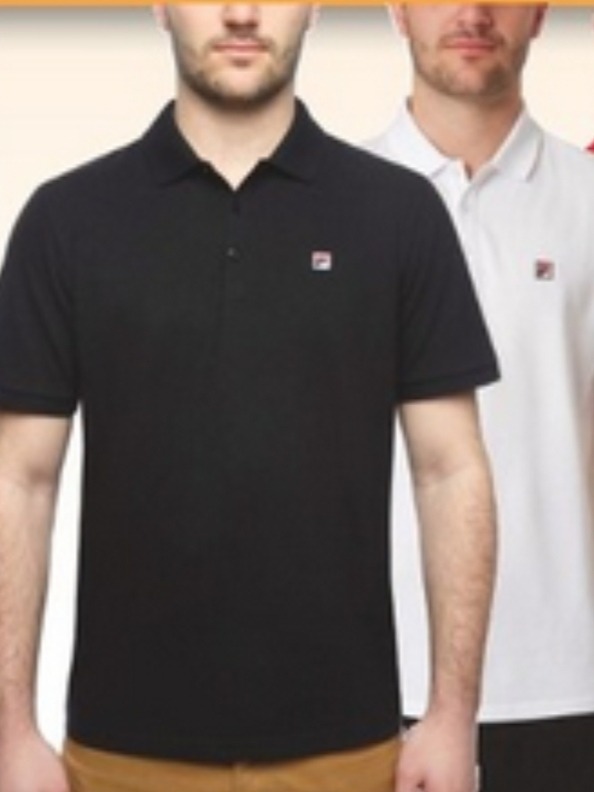 polo fila blanco