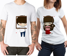 playeras de novios