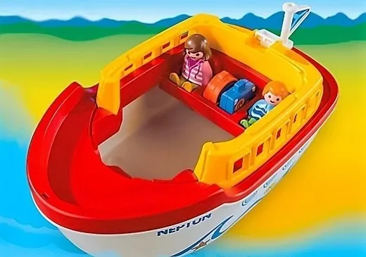 barco playmobil 123
