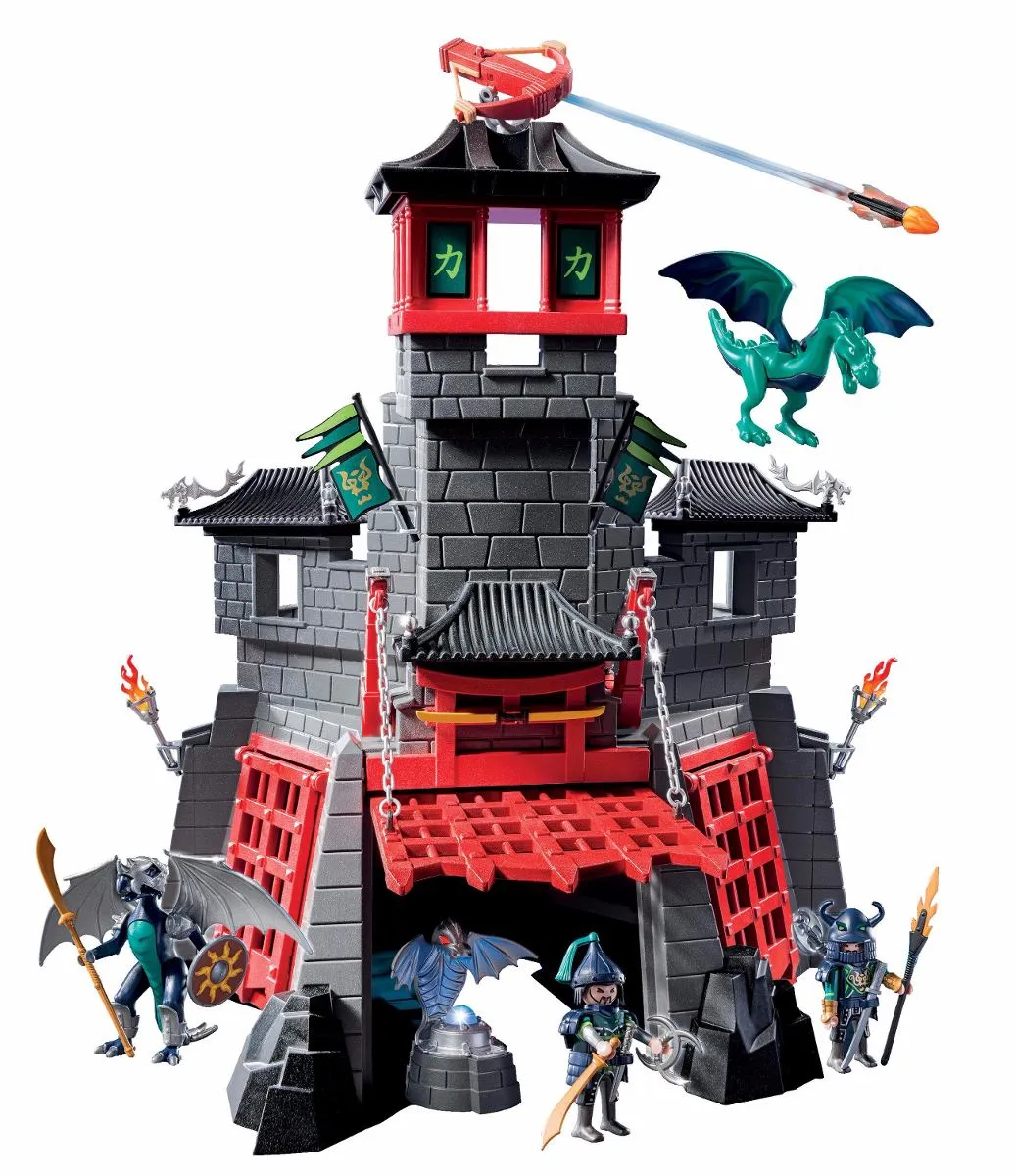 fortaleza secreta del dragon playmobil