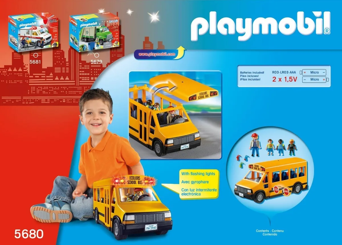 playmobil bus escolar