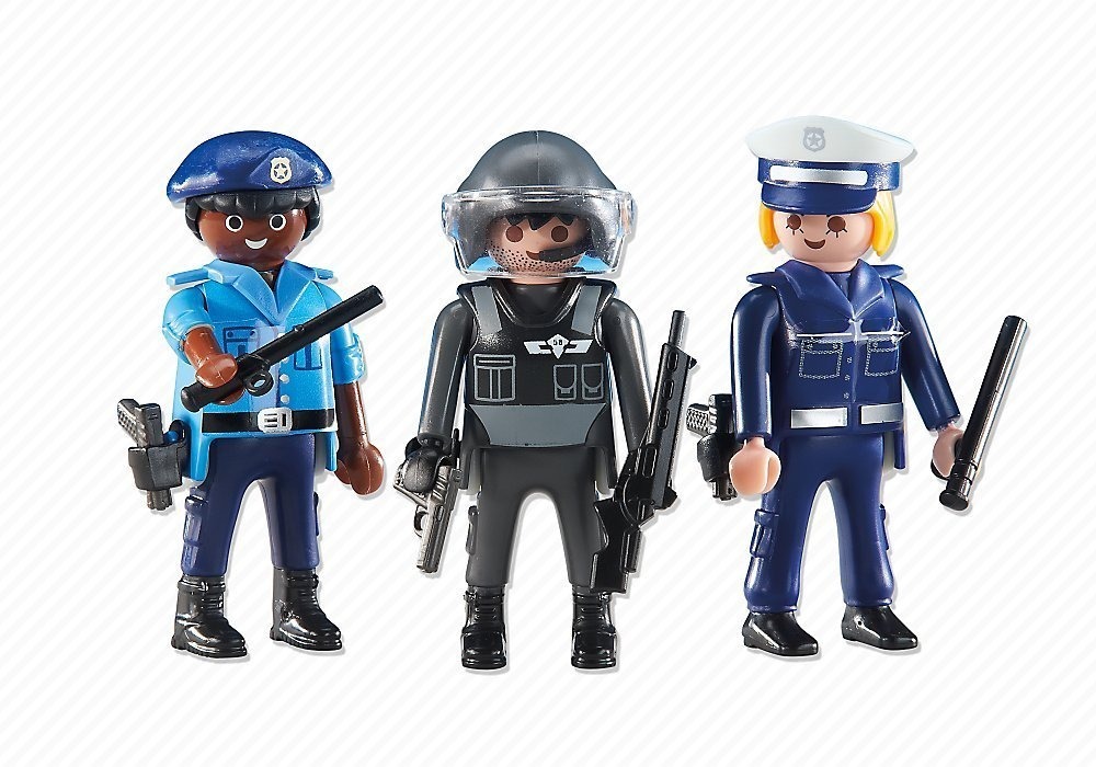 playmobil 6501 add on 3 police officers r 220 00 em mercado livre