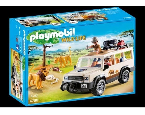 playmobil 6798 wildlife safari truck