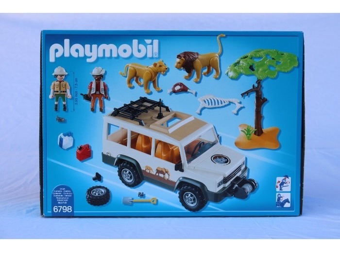 playmobil 6798 wildlife safari truck