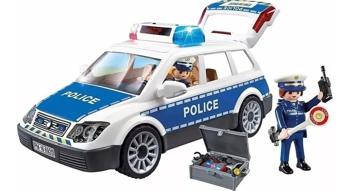 coche policia playmobil 6920