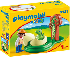 Playmobil Huevo verde 4924 Mujer ocn perro amarillo NUEVA MISB