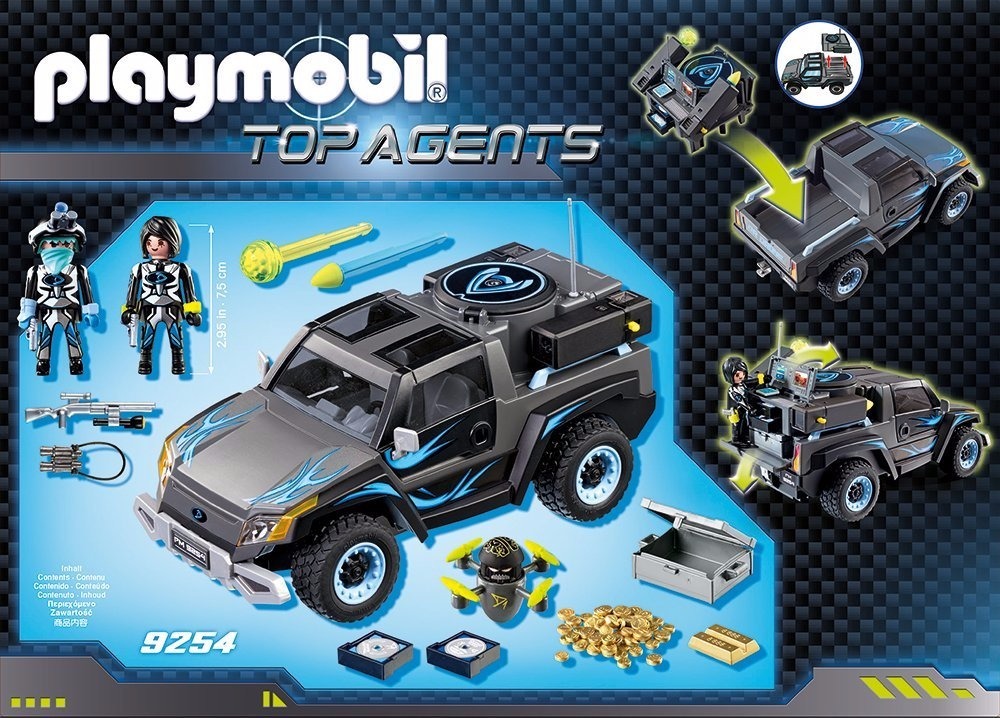 playmobil top agents 9254