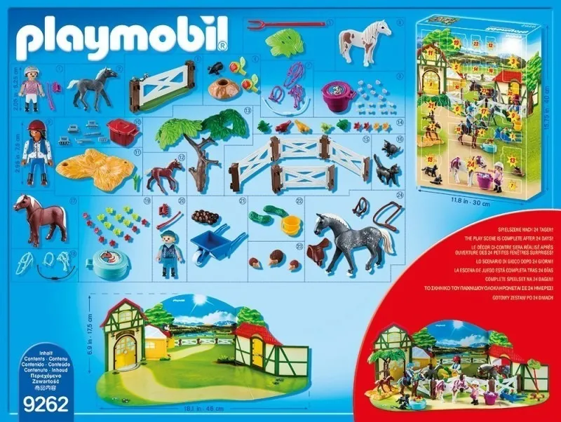 la granja de caballos de playmobil