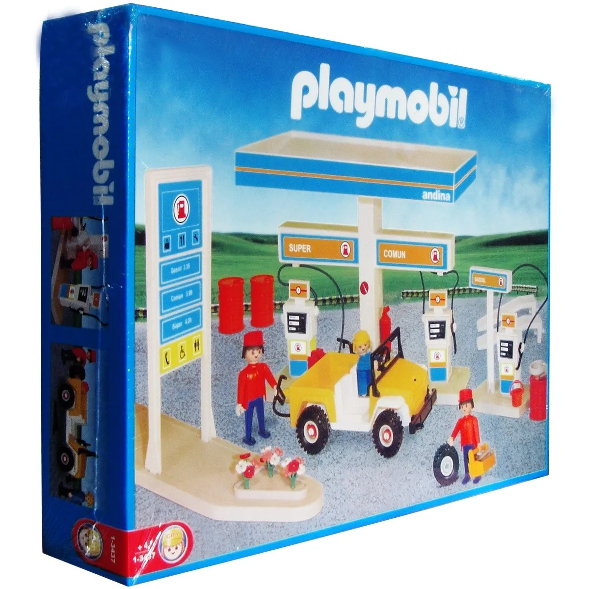 playmobil estacion de servicio