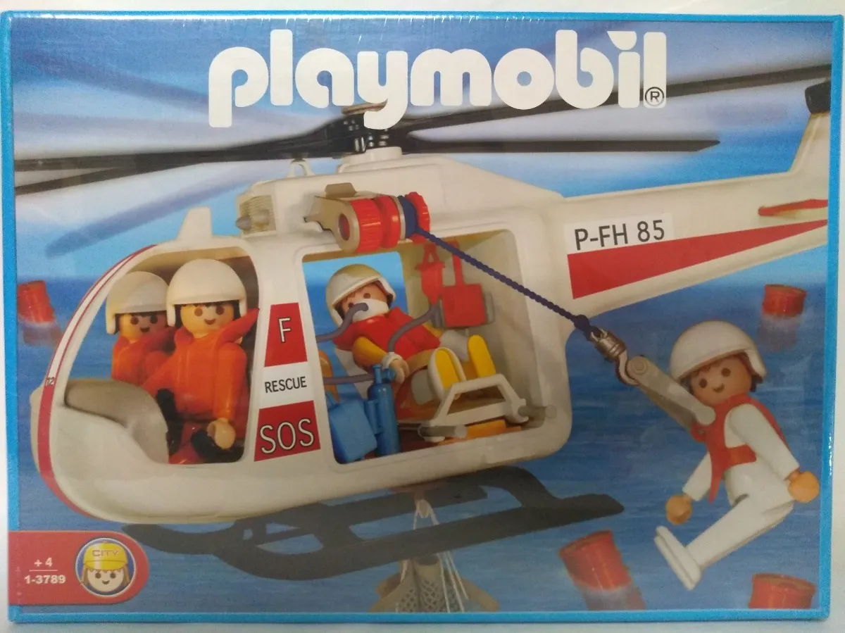 helicoptero de playmobil