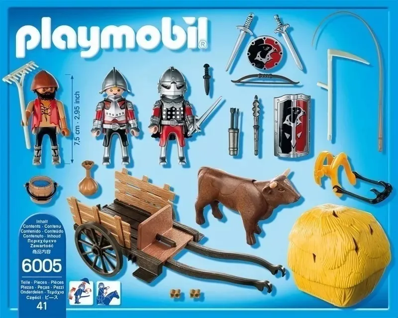 playmobil caballeros halcon