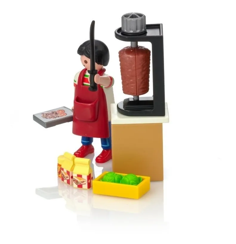 playmobil vendedor de kebab