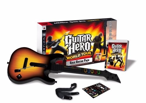 Playstation 3 Guitar Hero World Tour Completo - R$ 249,99 ...
