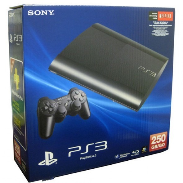 Playstation 3 Ultra Slim 3d, Hd 250gb, Blu-ray - Sony - R ...