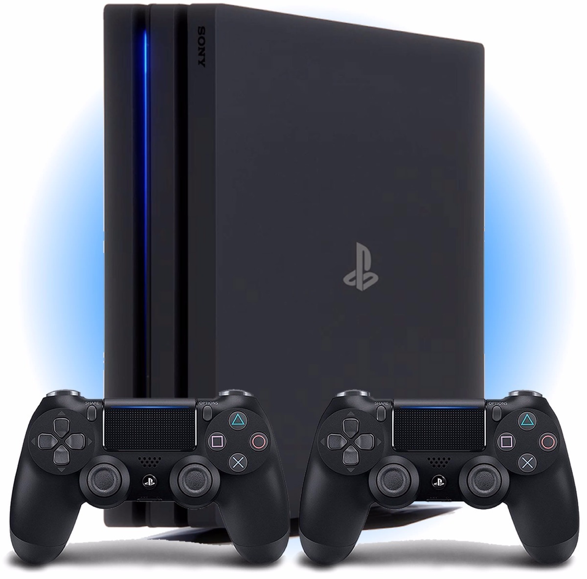 Playstation 4 Pro Ps4 1tb 4k 2 Controles 1 Ano De Garantia ...