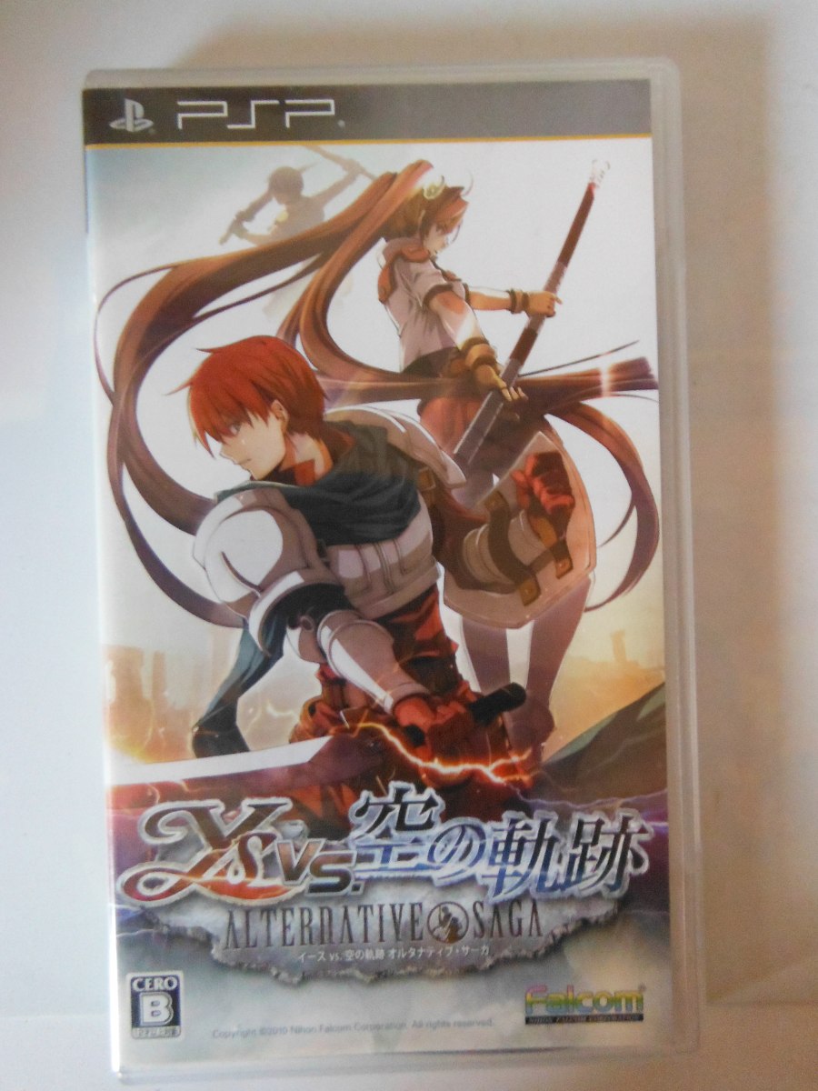 Ys Vs Sora No Kiseki Alternative Saga Playstation Psp Ys Vs. Sora No Kiseki - Alternative Saga Jp - $ 999.00