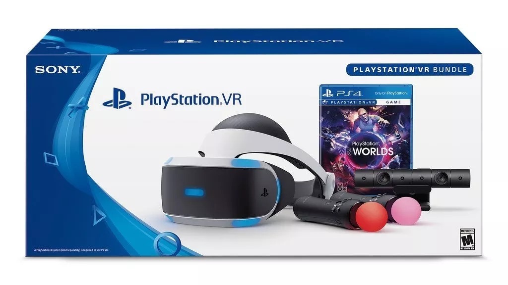 Playstation Vr Launch Bundle Oculos Vr Ps4 Cuh Zvr2worlds R 2098
