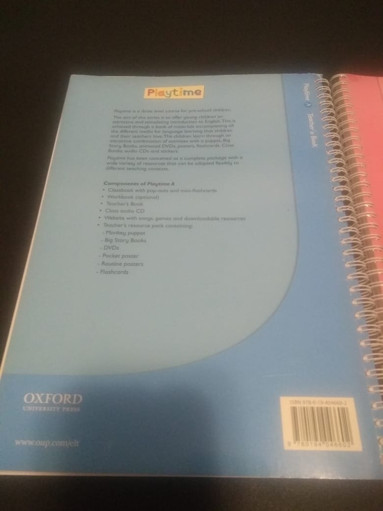 Playtime Teachers Book