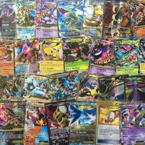 Pokemon 100 Cartas 1 Ex Garantizado Ultra Raro Full Art 