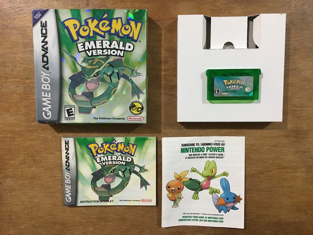 gameboy advance sp pokemon emerald gameboy advance sp pokemon emerald