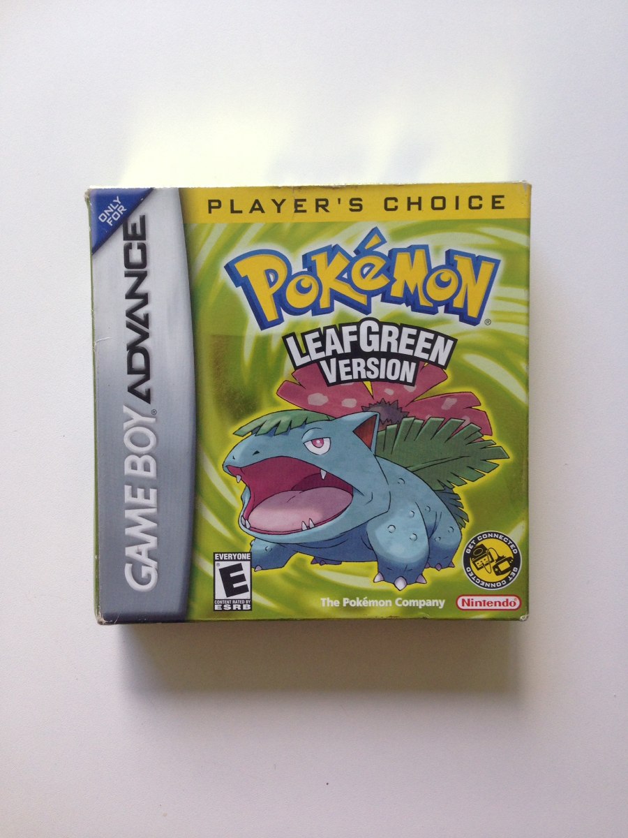 pokemon green leaf gameboy advance