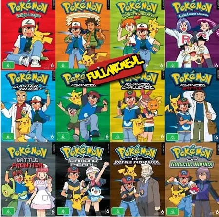 pokemon serie todas dvd coleccion oferta original regalada