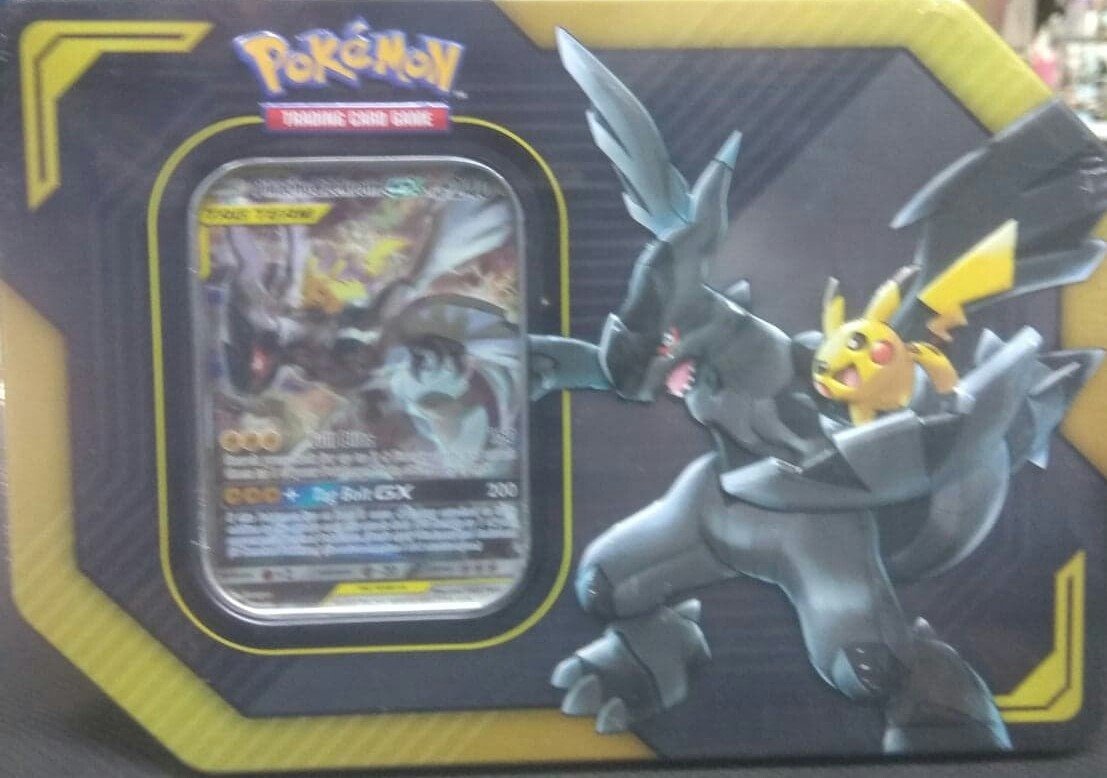 Pokémon Tcg Tag Team Tin Pikachu Zekrom Gx