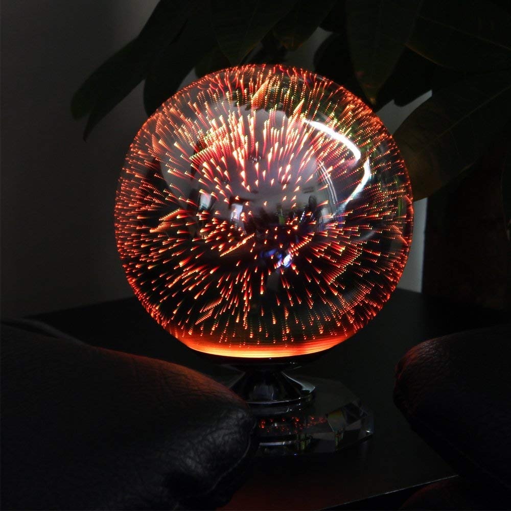 Polennon Colorful 3d Galaxy Table Lamp Night Light With Crys Polennon Colorful 3d Galaxy Table Lamp Night Light With Crys Cargando Zoom